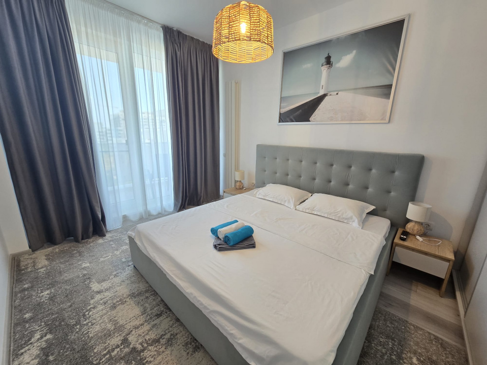 MAMAIA SAT- Apartament 3 camere cu vedere la mare.