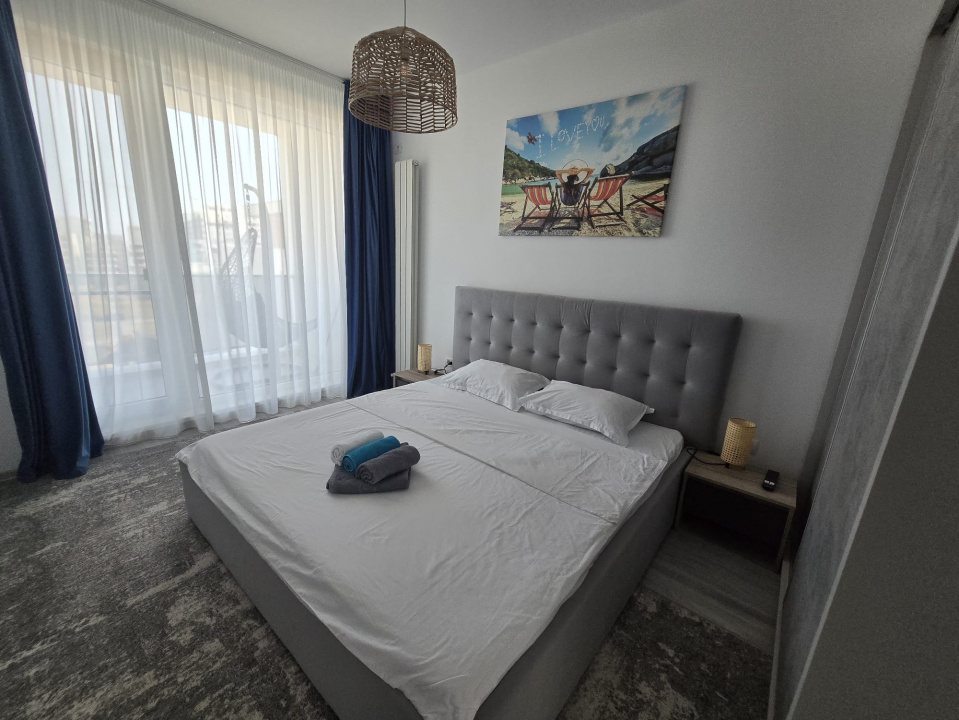 MAMAIA SAT- Apartament 3 camere cu vedere la mare.