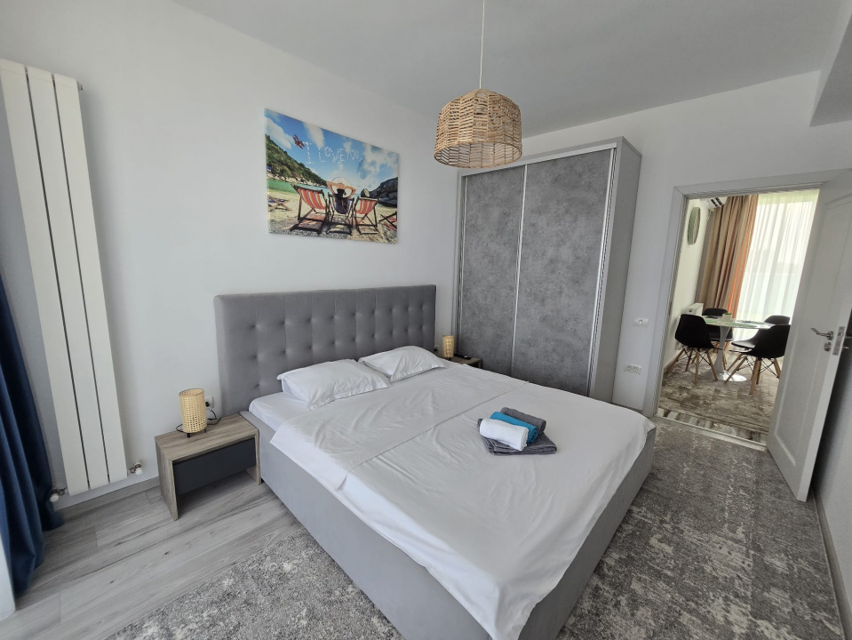 MAMAIA SAT- Apartament 3 camere cu vedere la mare.
