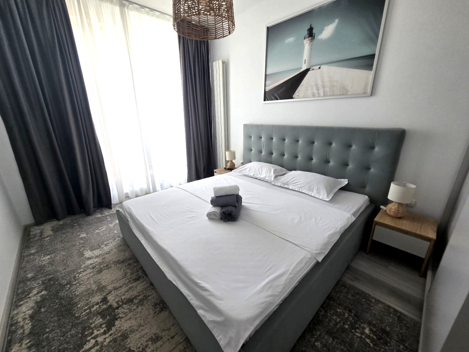 MAMAIA SAT- Apartament 3 camere cu vedere la mare.