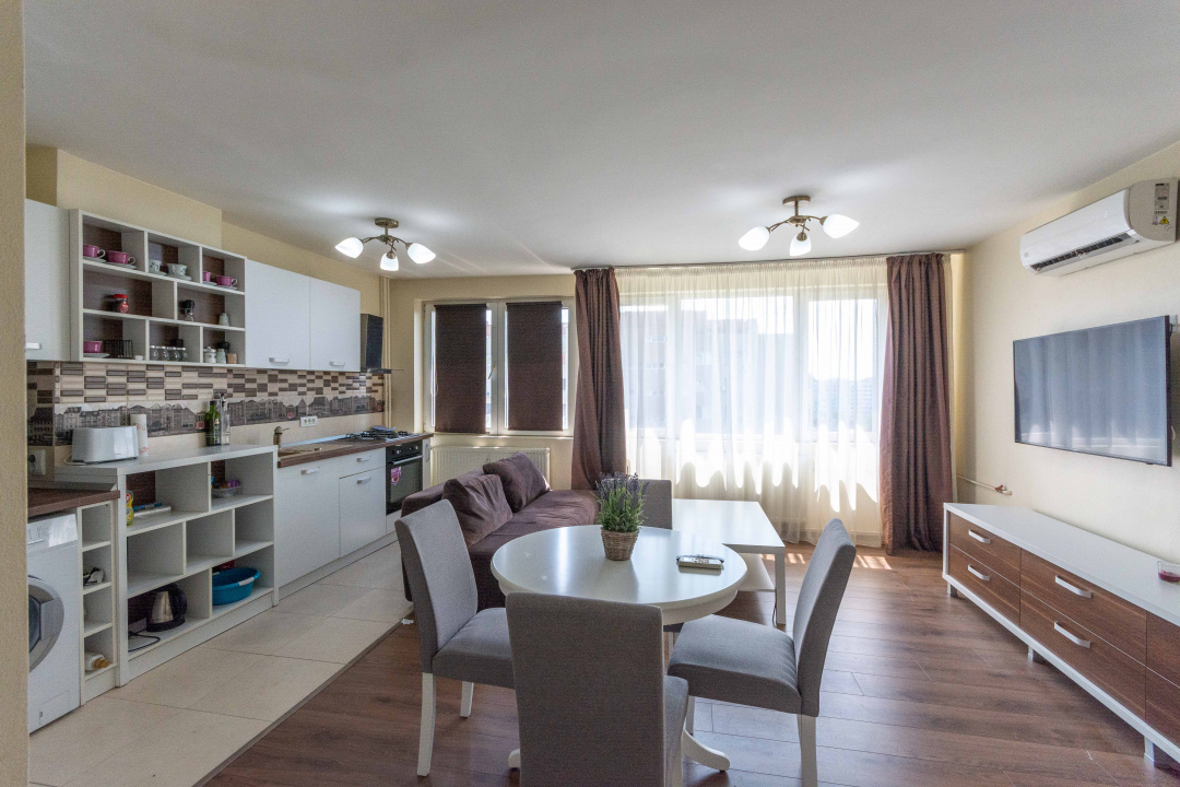 Unirii - Dimitrie Cantemir, apartament cu doua camere modern, comision 0