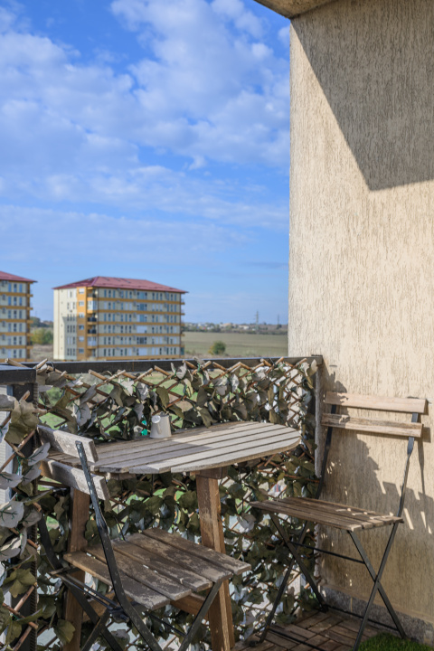 TOMIS NORD - vizavi VIVO MALL - 2 camere gata de mutare | balcon | gaz