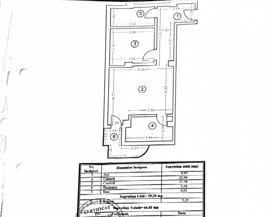 TOMIS NORD - vizavi VIVO MALL - 2 camere gata de mutare | balcon | gaz