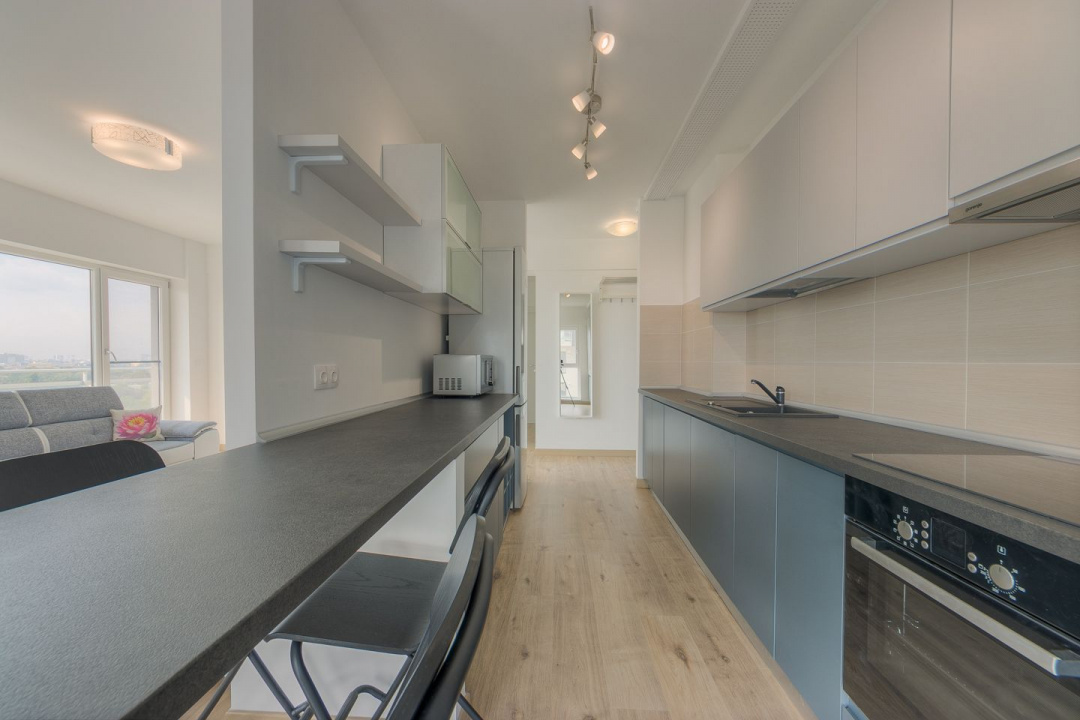 Apart 3 camere Belvedere Pipera Modelul Mare 90mp vedere panoramica