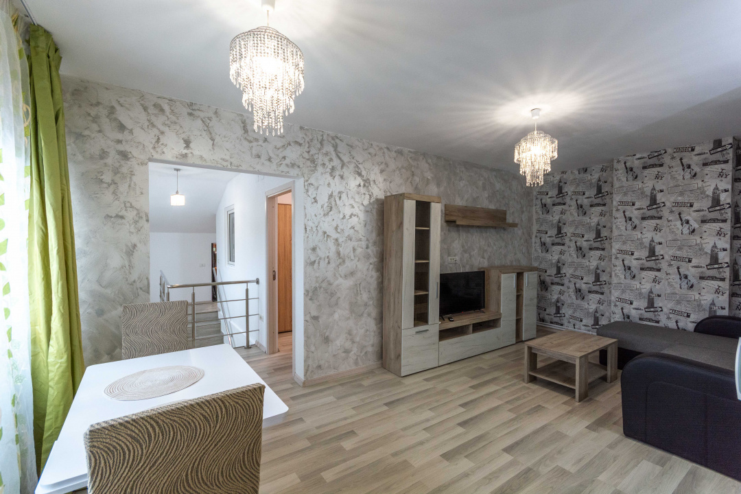  Bucurestii Noi - Chitila Apartament 3  cam la curte, + terasa, comision 0%