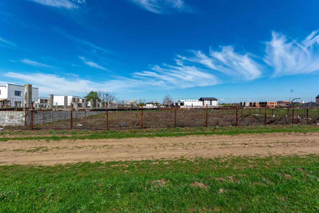 Tunari – zona Castanului | teren 750 mp | deschidere 25 ml | Ideal casa / duplex